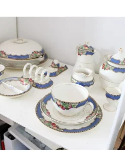 1er Frühstücksset von Orchard Booths Silicon China, 1920er, 11 . Set