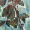 Ernst Baumann, Rose, 1960er, Öl auf Leinwand, Gerahmt