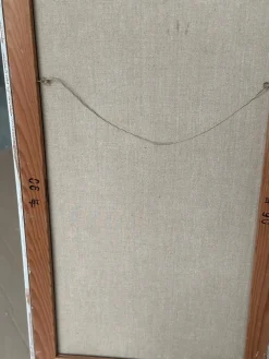 Ernst Baumann, Rose, 1960er, Öl auf Leinwand, Gerahmt