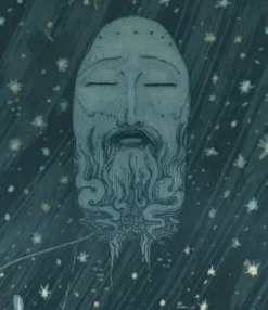 Ernst Fuchs, The Lost Trace, 1972, Radierung