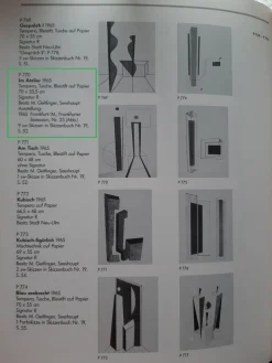 Ernst Geitlinger, Ernst Geitlinger, Mischtechnik 