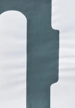 Ernst Geitlinger, Graue Form, 1969, Bleistift, Pergament & Aquarell