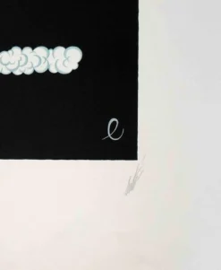 Erté, Buchstabe E, 1976, Lithographie
