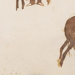 Espiga Pinto, Animalistic Composition, 1960er, Aquarell
