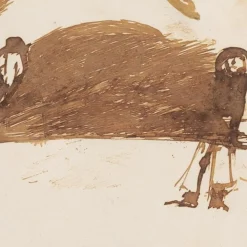 Espiga Pinto, Animalistic Composition, 1960er, Aquarell