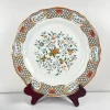 Essteller mit Rouen Esparse Muster von Gien, 1990, 8 . Set