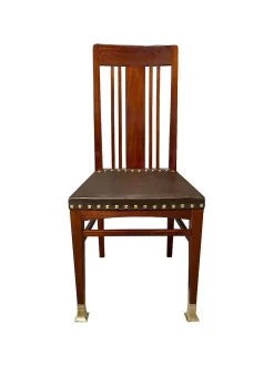 Esszimmer Set aus Mahagoni im Jugendstil, 1905, 11 . Set