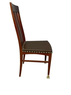 Esszimmer Set aus Mahagoni im Jugendstil, 1905, 11 . Set