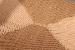 Esszimmerstühle aus Eiche mit Neuem Papierkordel von Hans J. Wegner für Carl Hansen, 1960, 6er Set