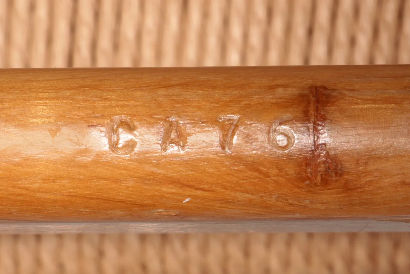 Esszimmerstühle aus Eiche mit Neuem Papierkordel von Hans J. Wegner für Carl Hansen, 1960, 6er Set