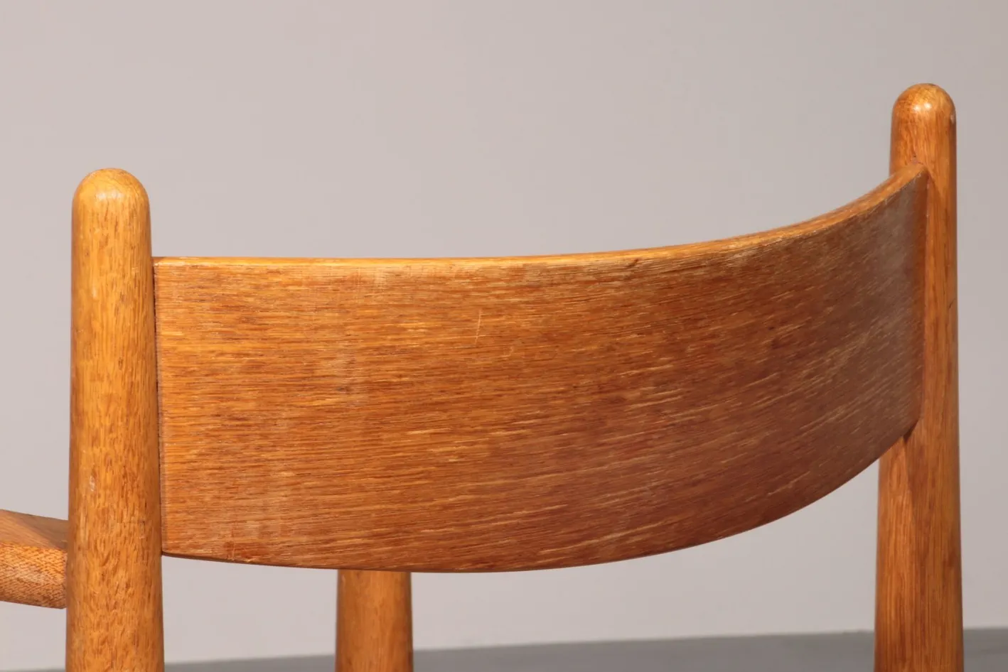 Esszimmerstühle aus Eiche mit Neuem Papierkordel von Hans J. Wegner für Carl Hansen, 1960, 6er Set