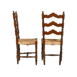 Esszimmerstühle von Dini & Puccini, 1950er, 2er Set