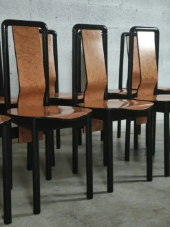 Esszimmerstühle von Pierre Cardin, 1950er, 12 . Set