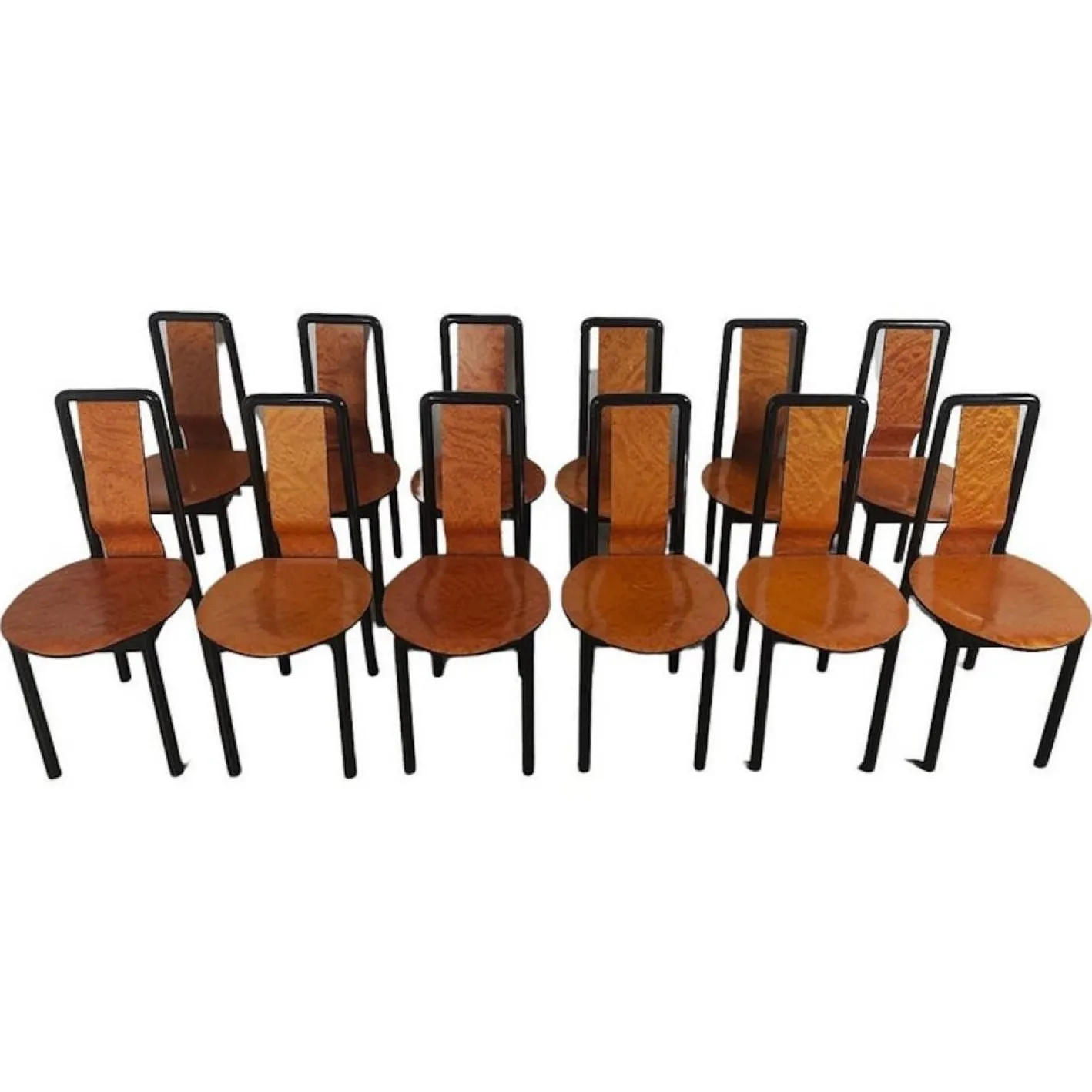 Esszimmerstühle von Pierre Cardin, 1950er, 12 . Set