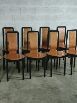 Esszimmerstühle von Pierre Cardin, 1950er, 12 . Set