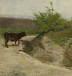 Eugenio Spreafico, Italienische Landschaft, 19. Jh., Öl auf Leinwand