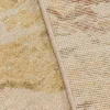 Europäischer Teppich in Beige-Braun und Goldfarbenem Blumenmuster von Rug&Kilim