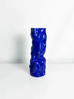 Every Day Blue Collection Wavy Vase 01 von Anna Demidova