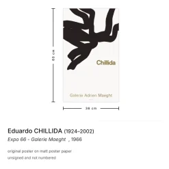 Expo 66 - Galerie Maeght Poster von Eduardo Chillida, 1966