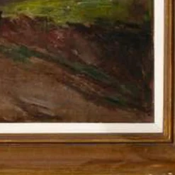 Ezequiel Pereira, Landschaft mit Hirte und Herde, 1896, Ölgemälde auf Leinwand