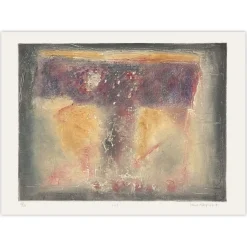 Fabrice Rebeyrolle, Evoë, 1991, Carborundum Radierung