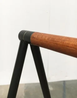 Faltbarer Mid-Century Teak Servierwagen