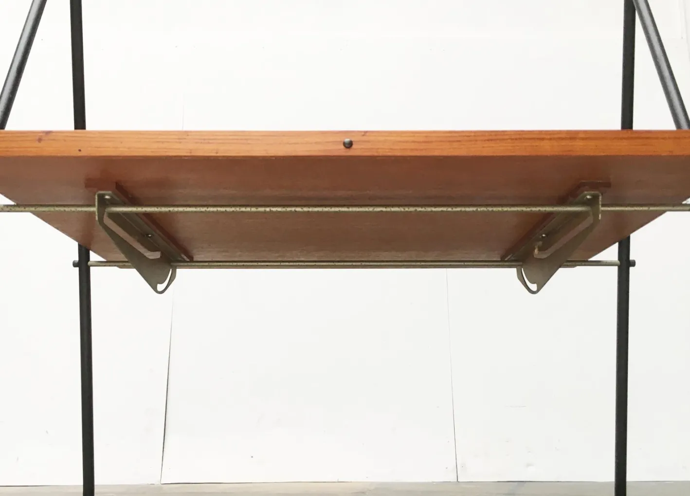 Faltbarer Mid-Century Teak Servierwagen