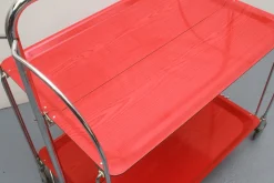 Faltbarer Servierwagen von Dinett, 1970er