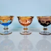 Farbige Gläser aus Muranoglas von Manifattura Di Murano, 1970er, 6er Set