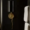 Fauna Schlangen Wandlampe von Brass Brothers