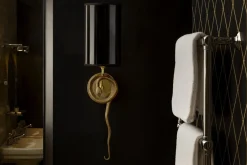 Fauna Schlangen Wandlampe von Brass Brothers
