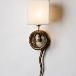 Fauna Schlangen Wandlampe von Brass Brothers