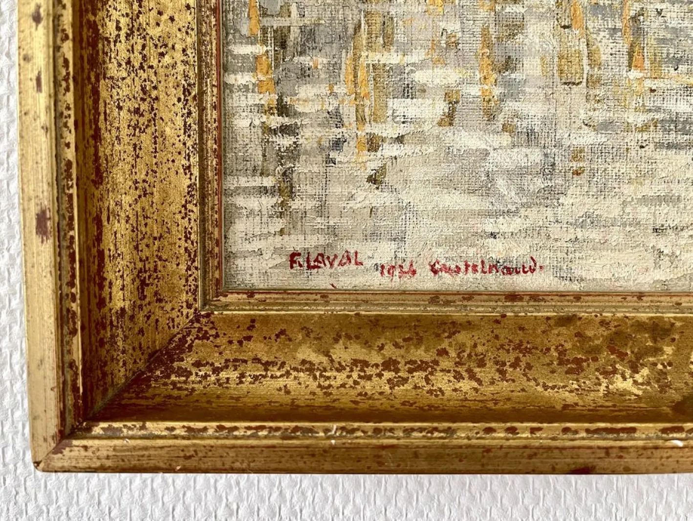 Fernand Laval, Öl auf Leinwand, Gerahmt