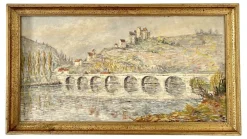 Fernand Laval, Öl auf Leinwand, Gerahmt
