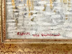 Fernand Laval, Öl auf Leinwand, Gerahmt