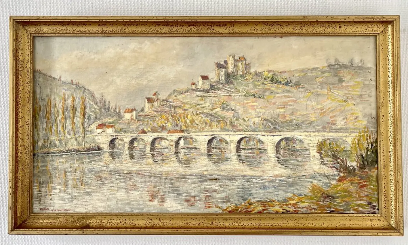Fernand Laval, Öl auf Leinwand, Gerahmt