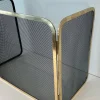 Feuerschutz aus Messing & Mesh, 1970er