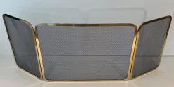 Feuerschutz aus Messing & Mesh, 1970er