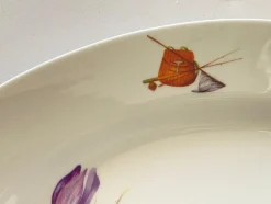 Fischschale aus Porzellan von Limoges, Frankreich, 1960er