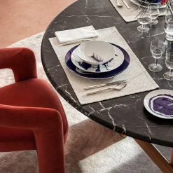 Flache Tronc Teller von Charlotte Prerriand für Cassina, 2er Set