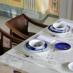 Flache Tronc Teller von Charlotte Prerriand für Cassina, 2er Set
