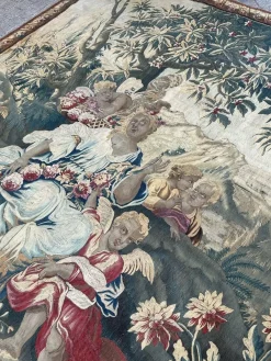 Flandern Wandteppich mit mythologischer Szene, 17. Jh
