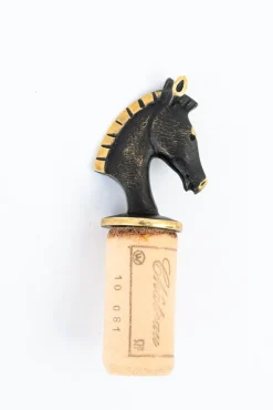 Flaschenverschluss mit Pferdekopf von Walter Bosse für Herta Baller, 1950er
