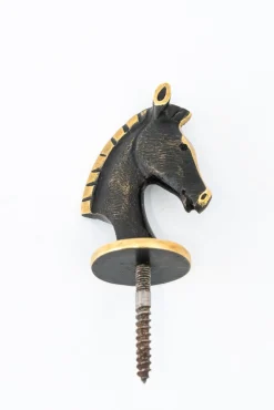Flaschenverschluss mit Pferdekopf von Walter Bosse für Herta Baller, 1950er