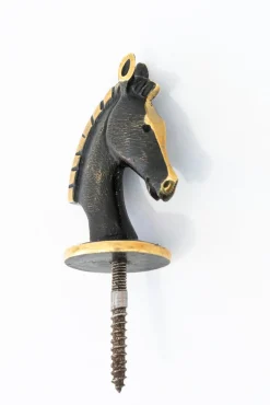 Flaschenverschluss mit Pferdekopf von Walter Bosse für Herta Baller, 1950er
