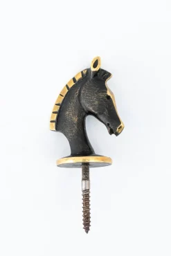 Flaschenverschluss mit Pferdekopf von Walter Bosse für Herta Baller, 1950er