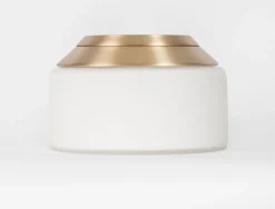 FlatWhite W1 Opal Lampe von Alex Fitzpatrick für ADesignStudio