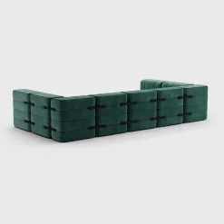 Flexibles U-Sofa von Ambivalenz, 15er-Set
