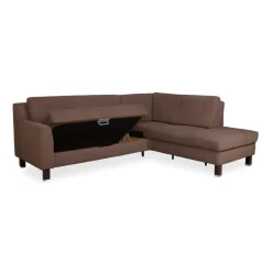 Flex Plus Ecksofa in Braun von Ewald Schillig