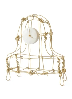 Floating Frame Kaminuhr aus Messing von Kiki Van Eijk & Joost Van Bleiswijk  The Exceptional